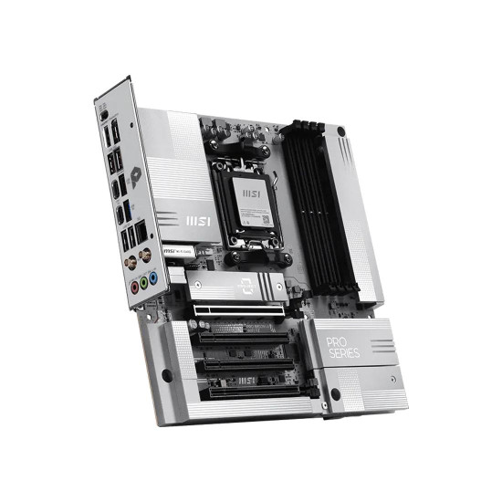 Дънна платка MSI PRO B850M-A WIFI PZ, mATX, AM5, Wi-Fi 7, Bluetooth