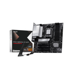 Дънна платка MSI PRO B850M-P WIFI, mATX, AM5, DDR5, PCIe 5.0, Wi-Fi 7, 5G LAN, USB-C, Audio Boost