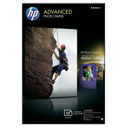 Фотохартия HP Advanced Glossy, Q8691A, 250 гр., 100x150 мм, 25 листа