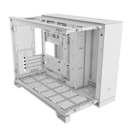 Кутия за компютър Corsair 2500D AIRFLOW, Mid-Tower, Dual Chamber, Tempered Glass, Micro-ATX, Mini-ITX, White