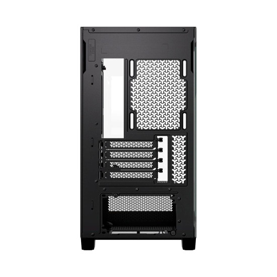 Кутия за компютър Corsair 2800X RS-R ARGB, панорамно стъкло, Micro-ATX, Black