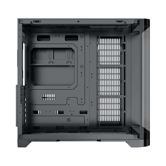 Кутия за компютър Crystal Storm V2 EN49392, E-ATX, USB 3.0 + USB 2.0, ARGB PCB, Black