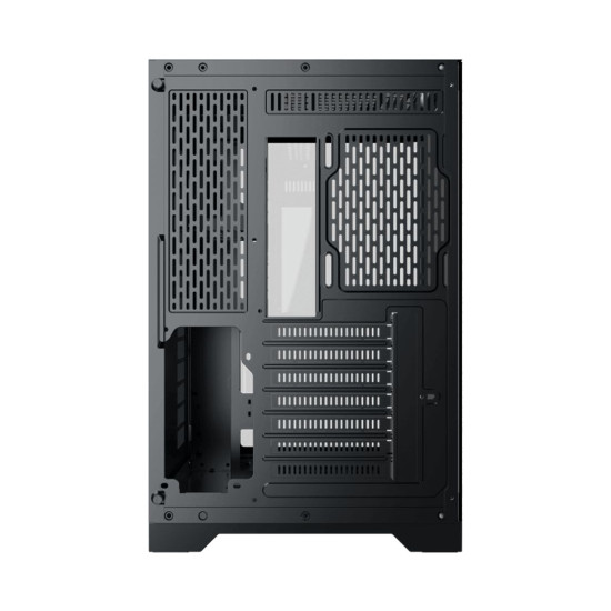 Кутия за компютър Crystal Storm V2 EN49392, E-ATX, USB 3.0 + USB 2.0, ARGB PCB, Black