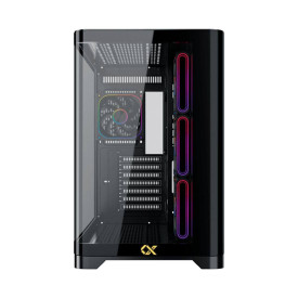 Кутия за компютър Crystal Storm V2 EN49392, E-ATX, USB 3.0 + USB 2.0, ARGB PCB, Black