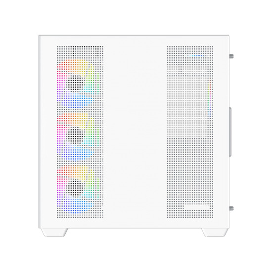 Кутия за компютър XIGMATEK Aqua V Air Arctic, White, ATX, U3x2 + Type C, 2PCS TG, 6PCS Z22A Arctic Reverse & 1PC Z22A Arctic, ARGB Remote Control Kit