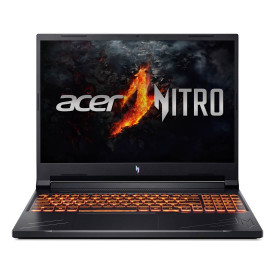 Лаптоп Acer Nitro V16 Gaming ANV16-41-R83C, 16.0 инча, Full HD+, AMD Ryzen 7 8845HS, RTX 4050 6GB GDDR6, DLSS 3, 16GB RAM, 512GB SSD - NH.QP1EX.00C