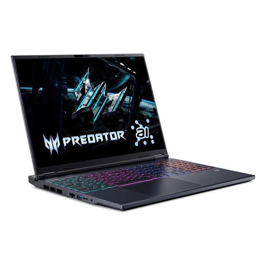Лаптоп ACER PHN16-73-9649, Intel Core Ultra 9 275HX, 16 инча WQXGA, 16GB RAM, 1TB SSD, RTX 5070 Ti