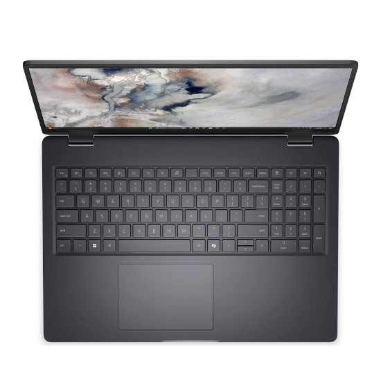 Лаптоп Dell Pro 16 PC16250, Intel Core 5 120U, 16 инча, FHD+ 1920 x 1200, 16 GB DDR5, 512 GB M.2 SSD, Ubuntu