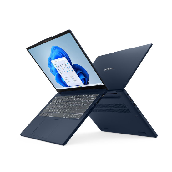 Лаптоп IdeaPad Slim 3 14ARP10, 14 инча, AMD Ryzen 5 7535HS, WUXGA IPS, 16GB DDR5, 512GB SSD, AMD Radeon 660M, Wi-Fi 6, Cosmic Blue