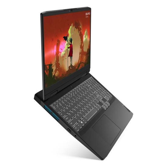 Лаптоп Lenovo Gaming 3, AMD Ryzen 7 6800H, 16 инча WUXGA AG 350N 165Hz, 16GB DDR5, 512GB SSD, RTX 3050 4GB