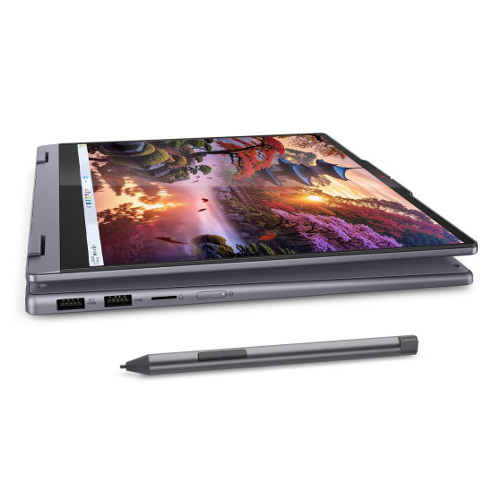 Лаптоп LENOVO IdeaPad 5 2-in-1 Intel Core Ultra 5 225U, 14 инча, WUXGA Touch, 16GB DDR5, 1TB SSD, Windows 11 Home, Luna Grey