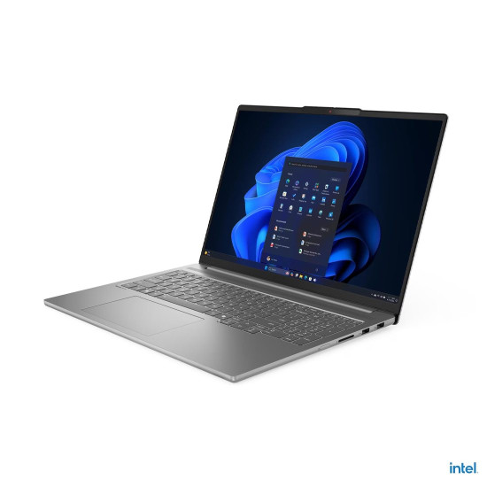 Лаптоп LENOVO IdeaPad Pro 5, Intel Core Ultra 5 225H, 16 инча, 2.8K OLED, 500 нита, 120Hz, HDR, 32GB DDR5, 1TB SSD, RTX 5050 8GB, Luna Grey