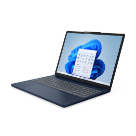 Лаптоп Lenovo IdeaPad Slim 3 15ARP10, 15.3 инча, AMD Ryzen 7 7735HS, 16GB DDR5, 512GB SSD, AMD Radeon 680M, Full HD+, 60Hz, Cosmic Blue