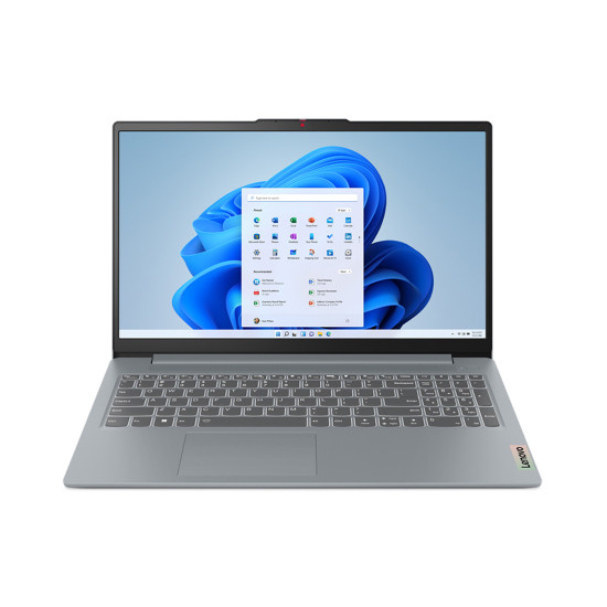 Лаптоп LENOVO IdeaPad Slim 3, AMD Ryzen 5 5625U, 15.6 инча, FullHD, 16GB DDR4, 512GB PCIe, Arctic Grey