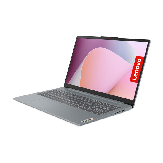 Лаптоп LENOVO IdeaPad Slim 3, AMD Ryzen 5 5625U, 15.6 инча, FullHD, 16GB DDR4, 512GB PCIe, Arctic Grey