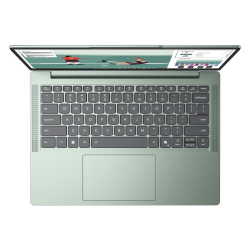 Лаптоп Lenovo IdeaPad Slim 3, Intel Core 3 304, 14 инча WUXGA, 8GB DDR5 RAM, 512GB SSD, Windows 11 Home, Breeze Moss