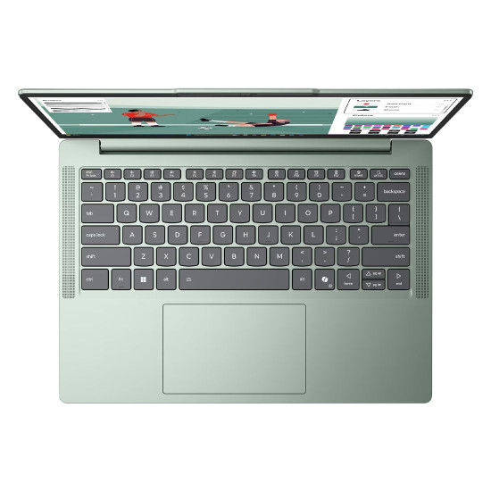 Лаптоп Lenovo IdeaPad Slim 3, Intel Core 3 304, 14 инча WUXGA, 8GB DDR5 RAM, 512GB SSD, Windows 11 Home, Breeze Moss