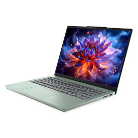 Лаптоп Lenovo IdeaPad Slim 3, Intel Core 3 304, 14 инча WUXGA, 8GB DDR5 RAM, 512GB SSD, Windows 11 Home, Breeze Moss