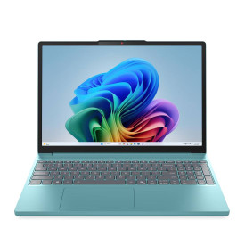 Лаптоп LENOVO IdeaPad Slim 3, Intel Core 3 304, 15.3 инча, WUXGA, 16 GB DDR5, 512 GB PCIe SSD, Windows 11 Home, Jelly Mint