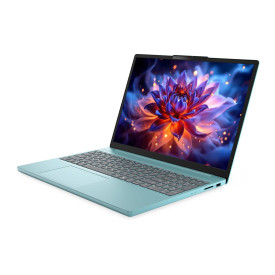 Лаптоп LENOVO IdeaPad Slim 3, Intel Core 3 304, 15.3 инча, WUXGA, 16 GB DDR5, 512 GB PCIe SSD, Windows 11 Home, Jelly Mint