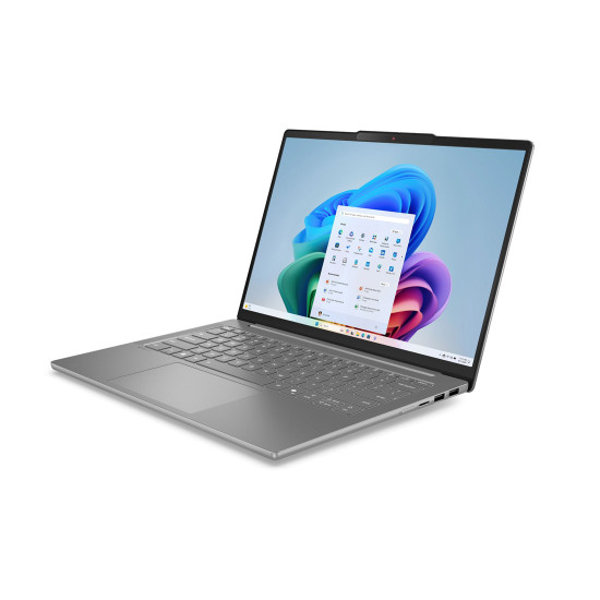 Лаптоп Lenovo IdeaPad Slim 5 14ARP10, 14 инча, AMD Ryzen 5 7535HS, 2x 16GB DDR5, 1TB SSD PCIe 4.0, Radeon 660M, WUXGA, Luna Grey