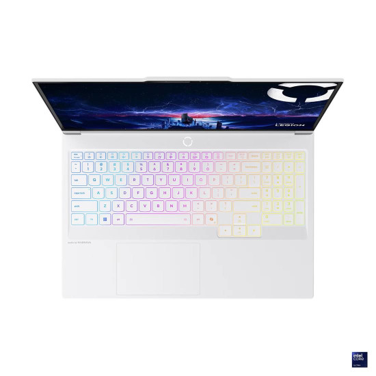 Лаптоп Lenovo Legion 7, Intel Core Ultra 7 255HX, 16 инча WQXGA OLED 500N 240Hz HDR, 32GB DDR5, 1TB SSD, RTX 5060 8GB, Glacier White