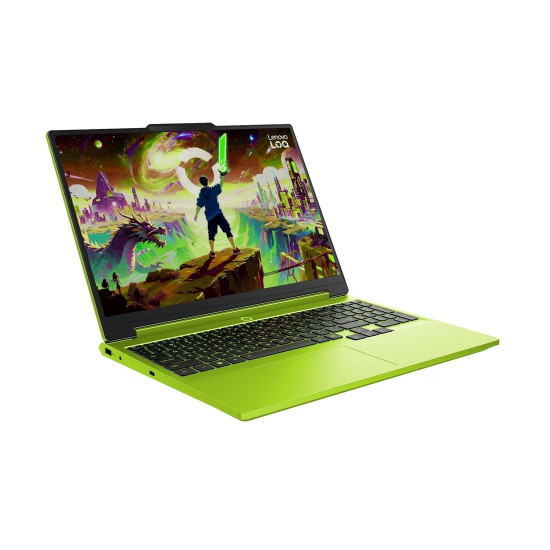 Лаптоп LENOVO LOQ, AMD Ryzen 7 250, 15.3 инча WQXGA, 500 нита, 165Hz, RTX 5050 8GB, 16GB DDR5 RAM, 512GB SSD, Surge Green, Windows 11 Home