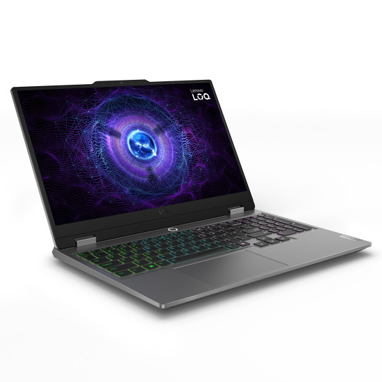 Лаптоп LENOVO LOQ Gaming, Intel Core i5-12450HX, 15.6 инча, FHD, 144Hz, 24GB DDR5, 512GB SSD, RTX 2050 4GB