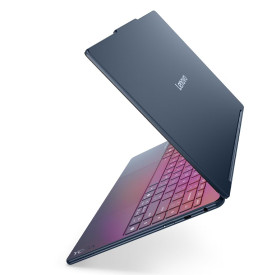 Лаптоп Lenovo Yoga 9 2-in-1, Intel Core Ultra 7 258V, 14 инча 2.8K OLED 500N 120Hz Тъч, 32GB DDR5, 1TB SSD, Windows 11 Home, Cosmic Blue