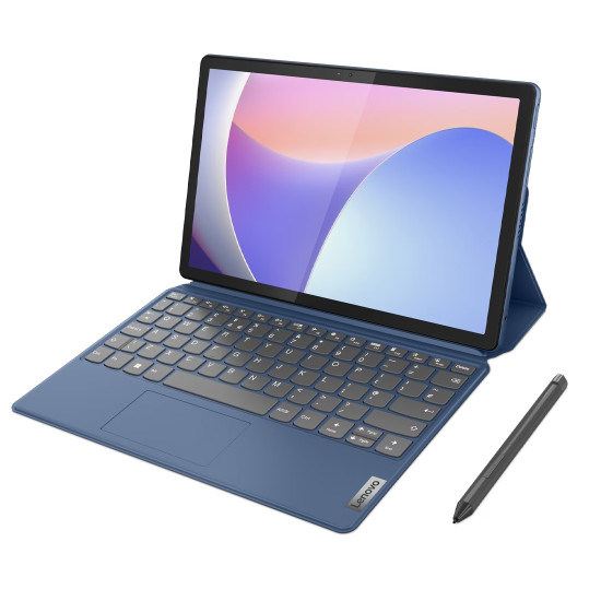 Лаптоп LENOVO Duet 3, Intel N100, 11.5 инча, 2K, 8GB DDR5, 128GB UFS, Windows 11 Pro, Син