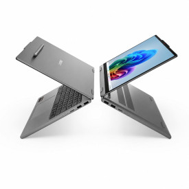 Лаптоп LENOVO IdeaPad 5 2-in-1, AMD Ryzen 5 230, 14 инча WUXGA, тъчскрийн, 16GB DDR5 RAM, 512GB SSD, Luna Grey, Windows 11 Home