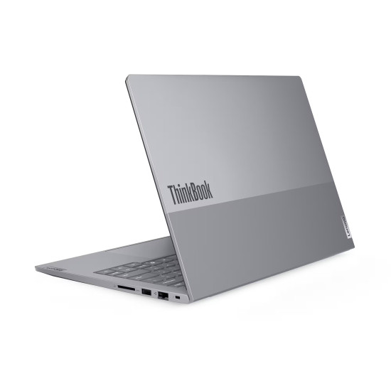 Лаптоп LENOVO ThinkBook 14 G8 IAL, Intel Core Ultra 5 135H, 14 инча WUXGA, Intel Arc, 16GB RAM, 512GB SSD, Arctic Grey