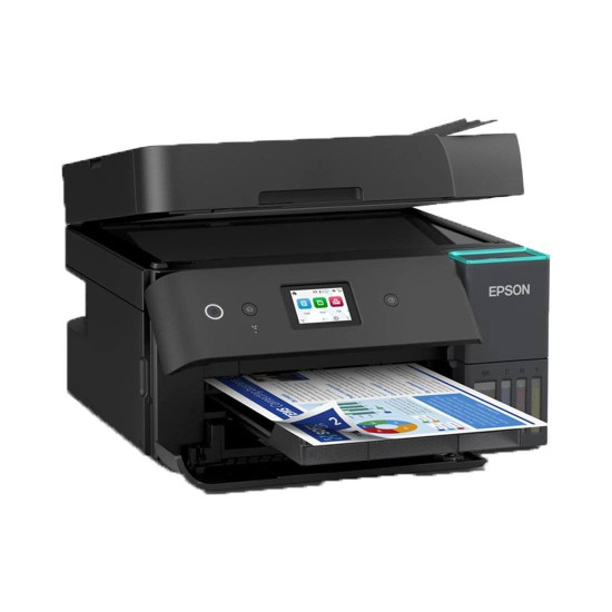 Мастиленоструен принтер Epson EcoTank L6390, A4, Wi-Fi, 4800x1200 dpi, 18 стр./мин, Fax