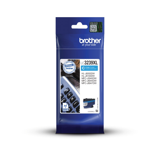 Мастило BROTHER LC-3239XLC, Cyan
