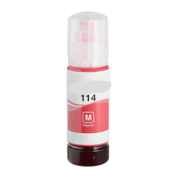 Мастило EPSON 1LB 114 EcoTank, C13T07B340, Magenta