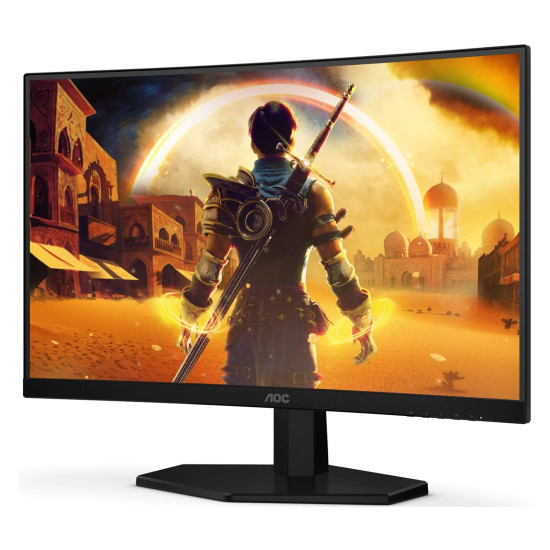 Монитор AOC Gaming C24G42FE, 23.6 инча, FHD, 16:9, VA, 180 Hz, 1 x HDMI 1.4