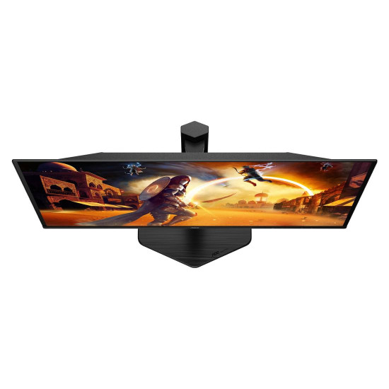 Монитор AOC Q27G4ZDR, 27 инча OLED, QHD (2560 x 1440), 240Hz, 0.03 ms GtG, Adaptive Sync, 2x HDMI 2.1, DisplayPort 1.4, 2x USB-A, 1x USB-B