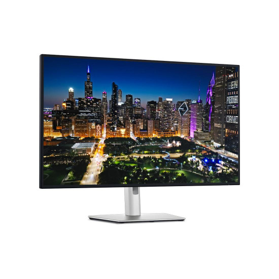 Монитор Dell U3225QE, 31.5 инча, 3840x2160, IPS Black, 120Hz, 5ms, 1xHDMI, 2xDP, 2xThunderbolt, 2xUSB-C, 4xUSB-A, 1xRJ45