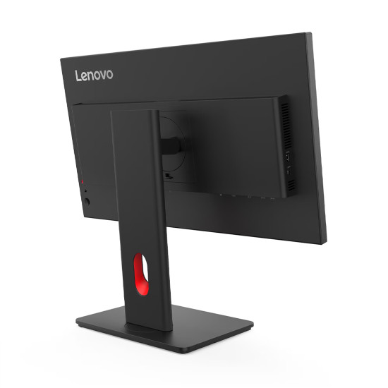 Монитор Lenovo ThinkVision T24-40, 23.8 инча FHD IPS (1920 x 1080), 120Hz, 250 cd/m², USB Hub, HDMI, DisplayPort, VGA, Eclipse Black
