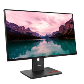 Монитор Lenovo ThinkVision T24-40, 23.8 инча FHD IPS (1920 x 1080), 120Hz, 250 cd/m², USB Hub, HDMI, DisplayPort, VGA, Eclipse Black