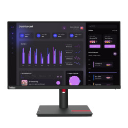 Монитор LENOVO ThinkVision T24i-30, 23.8 инча, 1920x1080, 4ms, 60Hz, HDMI