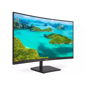 Монитор PHILIPS 241E1SC, 23.6 инча, VA, Curved 1500R, 1920x1080, 75Hz, 4ms