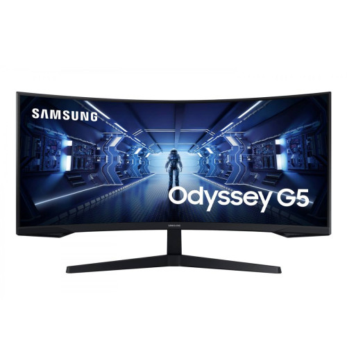 Монитор SAMSUNG LC34G55TWWPXEN, 34 инча, UWQHD, VA, 165Hz, DisplayPort