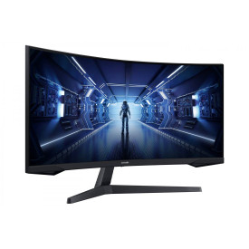 Монитор SAMSUNG LC34G55TWWPXEN, 34 инча, UWQHD, VA, 165Hz, DisplayPort