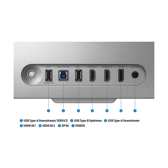 Монитор Samsung LS27FG900XUXEN Odyssey 3D G90XF, 27 инча 4K UHD,16:9, IPS, 165Hz, 350 cd/2, 1000:1, 1ms, HDR10+/FS Premium/G-Sync, 2xHDMI 2.1 1xDP 1.4, 3D Glasses-Free