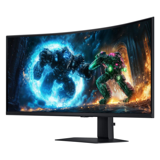 Монитор SAMSUNG LS40FG750EUXEN, 40 инча, 5120x2160, 1ms, 2xHDMI, DP, USB, Curved