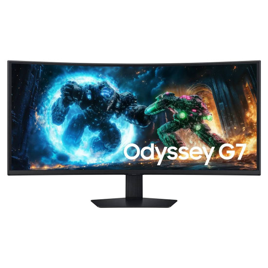 Монитор SAMSUNG LS40FG750EUXEN, 40 инча, 5120x2160, 1ms, 2xHDMI, DP, USB, Curved