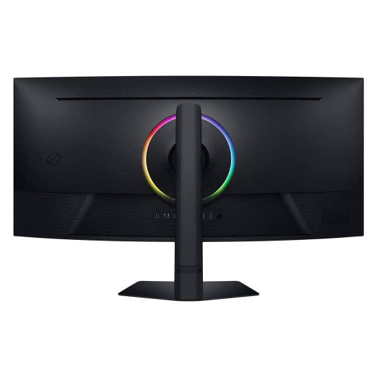 Монитор SAMSUNG LS40FG750EUXEN, 40 инча, 5120x2160, 1ms, 2xHDMI, DP, USB, Curved