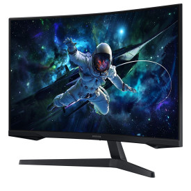 Монитор Samsung Odyssey G5 G55C, 32.0 инча, 2560x1440, VA, 165Hz, 1ms, HDR10, HDMI, DP