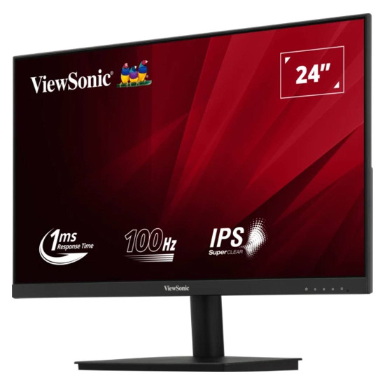 Монитор VIEWSONIC VA240-H, 24 инча, IPS, 1920x1080, 16:9, HDMI, VGA